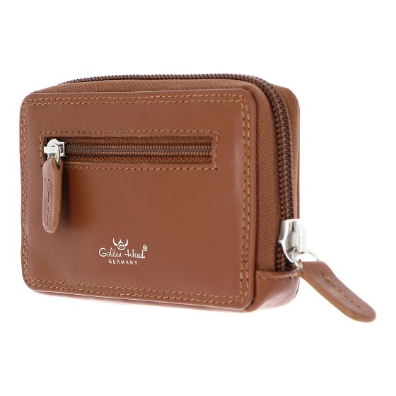 Golden Head Polo Cartera de llaves Piel natural 11 cm