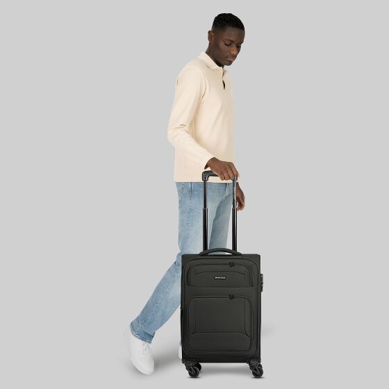 Smartbox Edition 04 4 ruedas Carro de la cabina 55 cm con pliegue de expansión