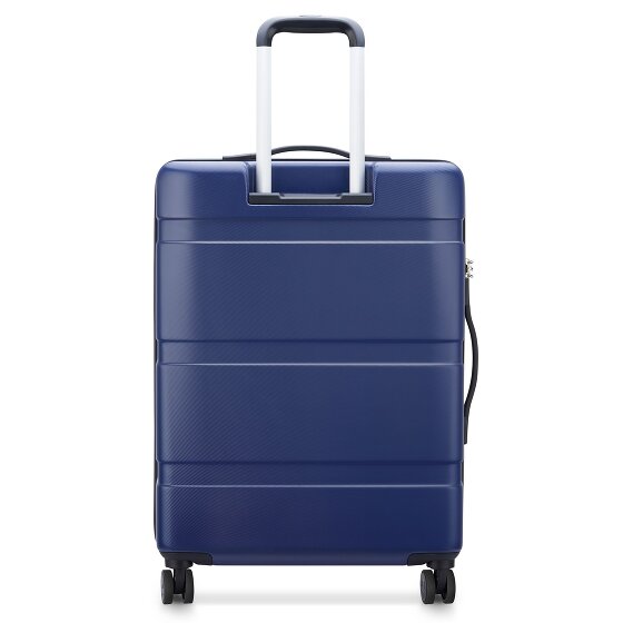 Delsey Paris x United Colors of Benetton Now Juego de maletas rígidas de 4 ruedas de 3 piezas con pliegue extensible