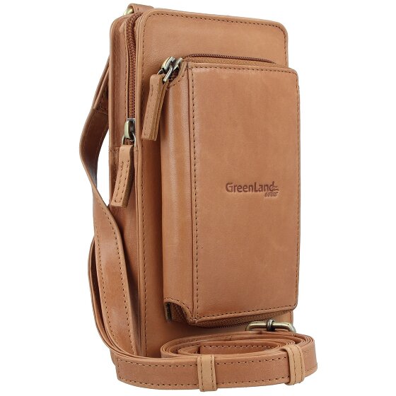 Greenland Nature Nature Bolsa suave para móvil Cartera cuero 11 cm