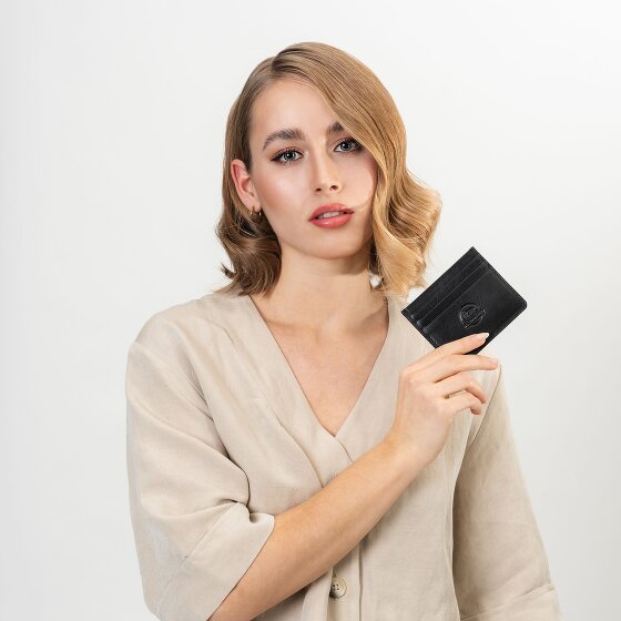 Farmhood Memphis Estuche para tarjetas de crédito Protección RFID Piel 10 cm