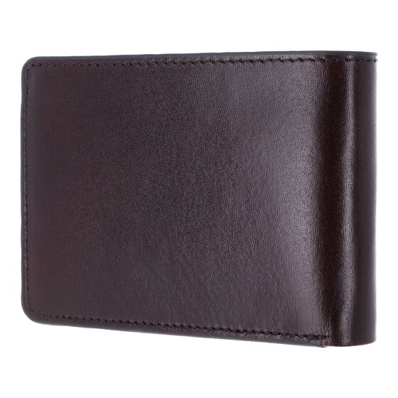 Golden Head Billetera Colorado de cuero RFID 10 cm