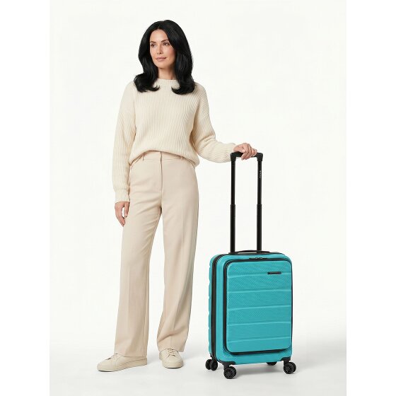 Franky Munich 4.0 4 ruedas Maletas de cabina 55 cm Compartimento para el portátil Con asa expansible