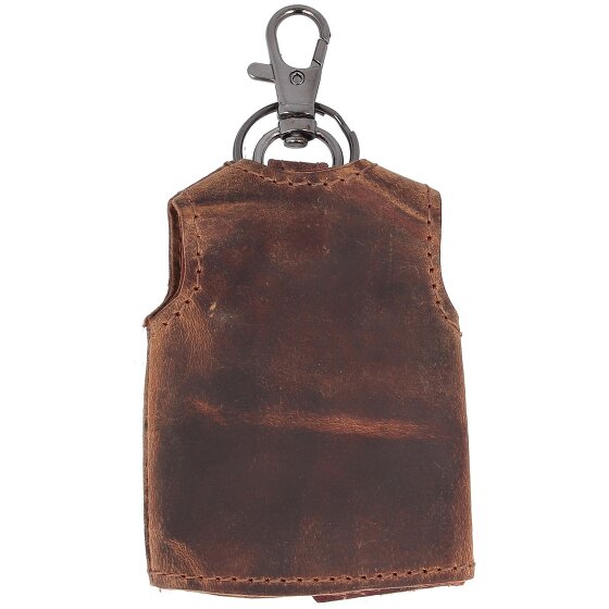 Greenland Nature Estuche para llaves Montana de cuero 6 cm