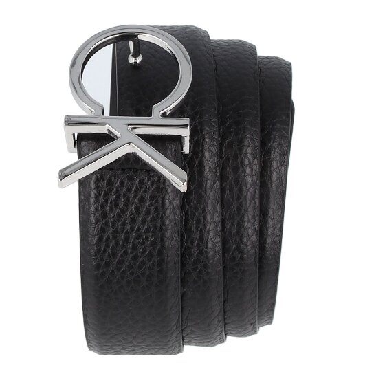 Calvin Klein CK Logo Cinturón Piel