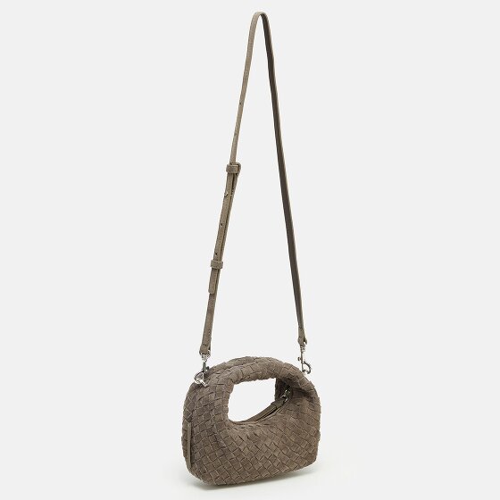 LES VISIONNAIRES Greta Micro weave Bolso Piel 20 cm