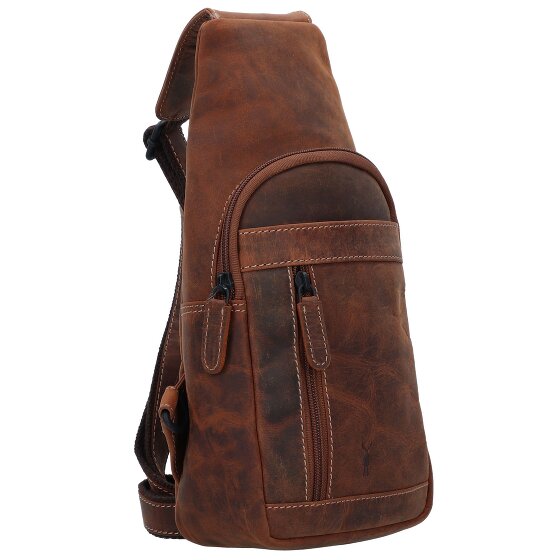 Jack Kinsky Baltimore 17 Bolsa de hombro de cuero 30 cm