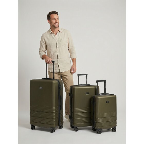 camel active Hanoi 4 ruedas Set de maletas 3 piezas Con fuelle expandible