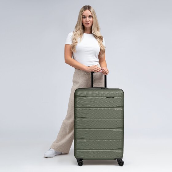 Franky Munich 4.0 4 ruedas Carrito L 76 cm con pliegue de expansión