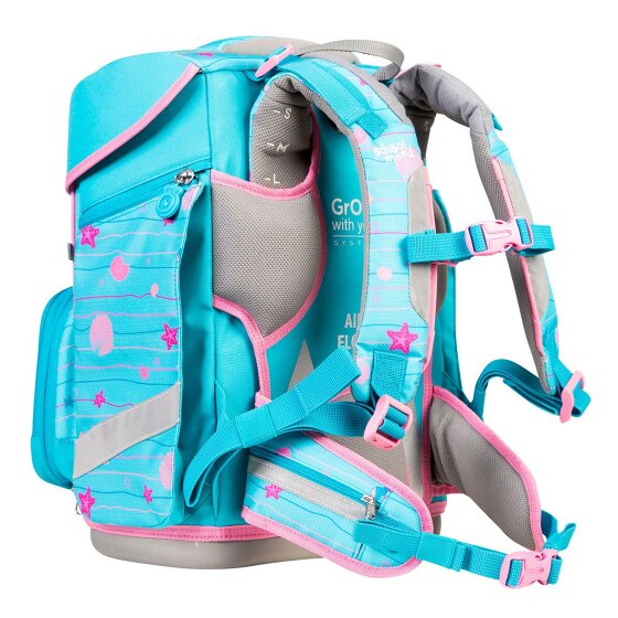 School-Mood Champion Maxx Pro Mila Juego de mochilas escolares 7 piezas