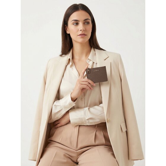 Lazarotti Bolonia Llavero de piel Tarjetero RFID piel 11.5