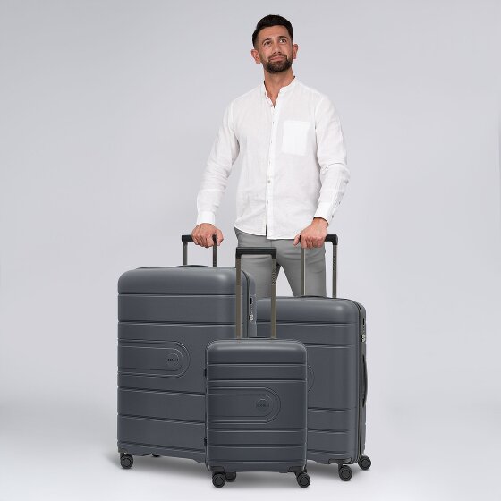 Redolz Essentials 11 3-SET 4 ruedas Juego de maletas 3 piezas