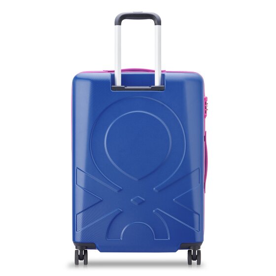 Delsey Paris x United Colors of Benetton Fabrica Juego de maletas de 4 ruedas 3 pcs.