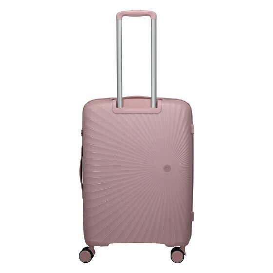Travelite Tamaris x Travelite Voyaage 4 ruedas Carrito M 76 cm con pliegue de expansión
