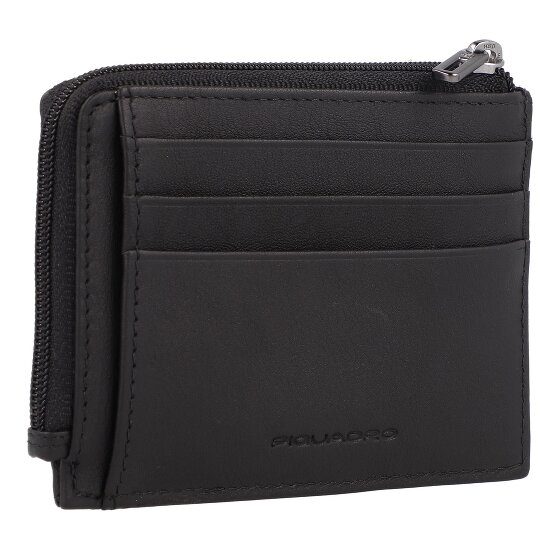 Piquadro Akron Estuche para tarjetas de crédito Protección RFID Piel 11.5 cm