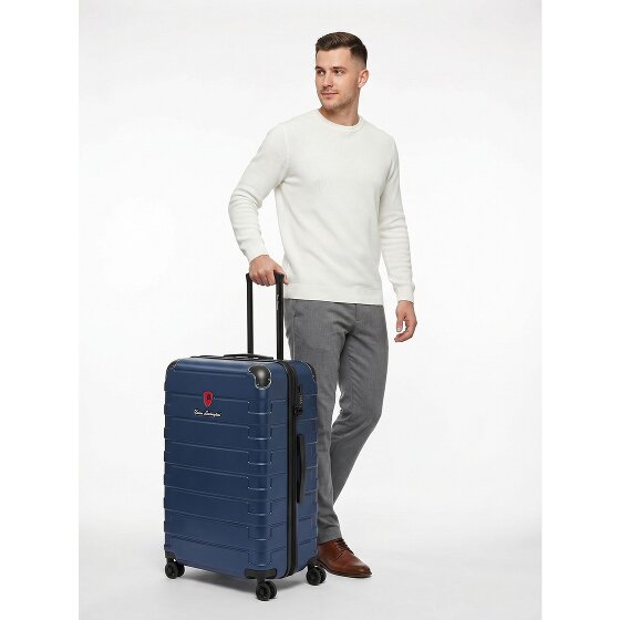 Tonino Lamborghini Milano 4 ruedas Trolley L 72 cm Con fuelle expandible