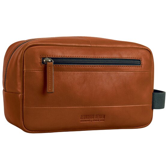 Leonhard Heyden Hamburg Bolsa de aseo Piel 25.5 cm