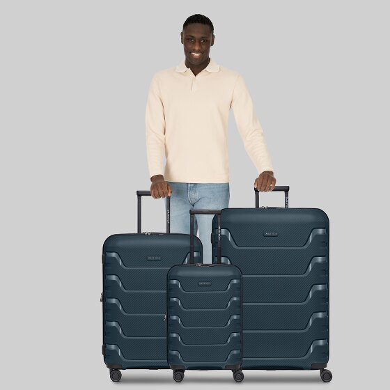 Smartbox Edition 01 4 ruedas Juego de maletas 3 piezas con pliegue de expansión