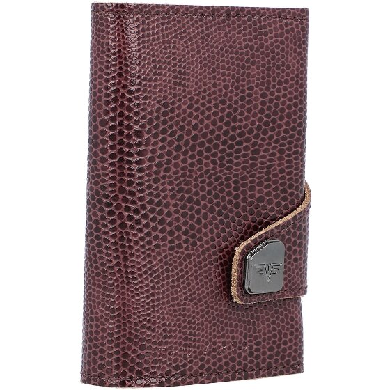 Tru Virtu Funda para tarjetas de crédito Click & Slide RFID Piel 6,5 cm