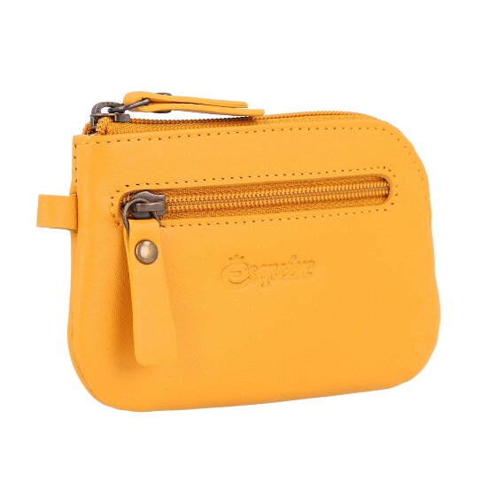 Esquire Estuche para llaves de Perú de cuero de 11 cm