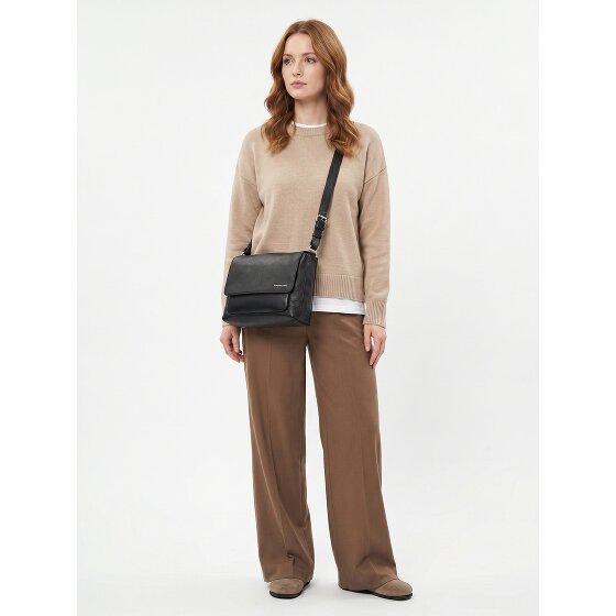 Mandarina Duck Daisy Bolsa de hombro Piel natural 28 cm