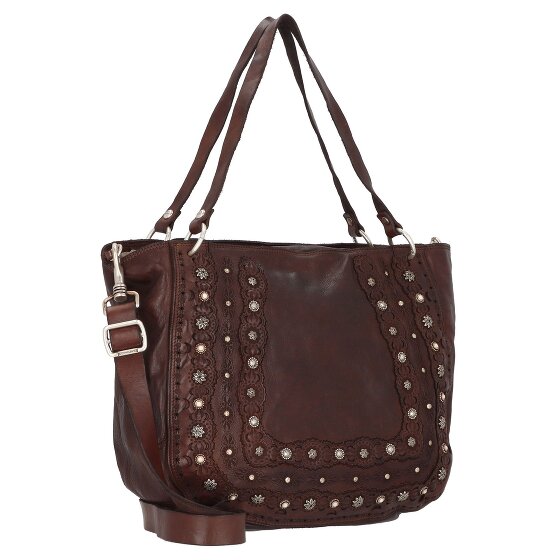 Campomaggi Bolso shopper de cuero 34 cm