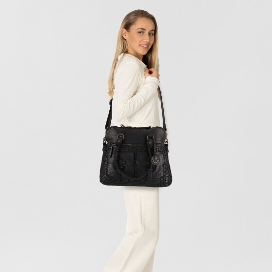 Harbour 2nd Urban Poets Alexandra-Up Bolsa de hombro Piel natural 29 cm