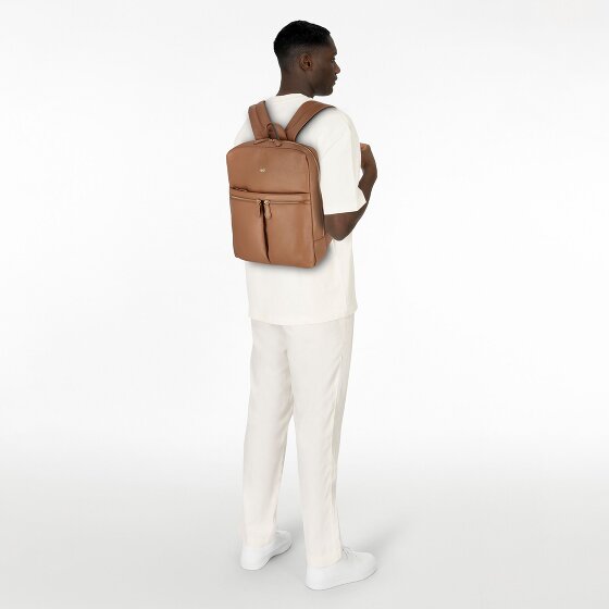 Braun Büffel Hanna Mochila de negocios M Piel 40 cm Compartimento para el portátil