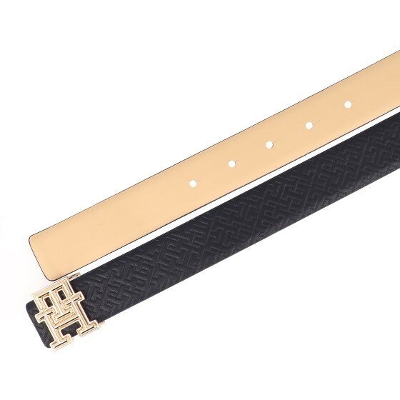 Tommy Hilfiger TH Logo Bombe REV 3.0 Cinturón reversible Piel