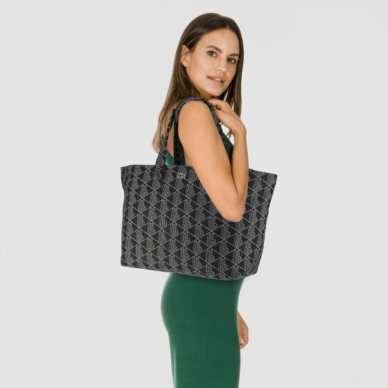 Lacoste Monogram Neocroc Bolsa de compras XL 42 cm
