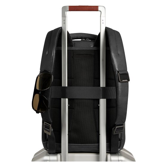 Piquadro Solm Mochila de día Piel 39 cm Compartimento para el portátil
