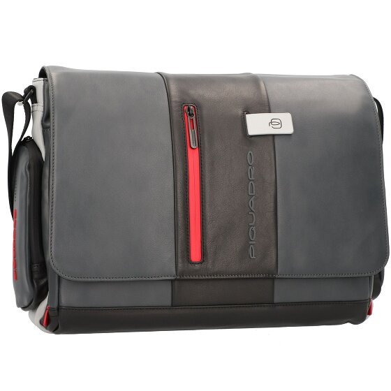 Piquadro Urban Messenger Piel 36 cm Compartimento para portátil