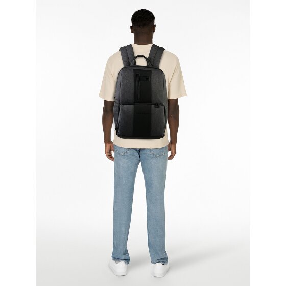 Piquadro Mochila Letter Compartimento para portátil de 39 cm