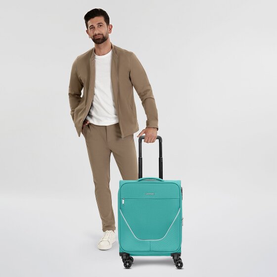 Stratic taska Trolley de cabina de 4 ruedas S 55 cm con pliegue extensible