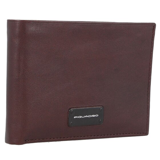 Piquadro Cartera Harper de cuero RFID 14 cm