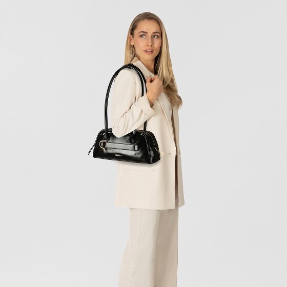 Coccinelle Paki Shiny Bolsa de hombro Piel 30 cm