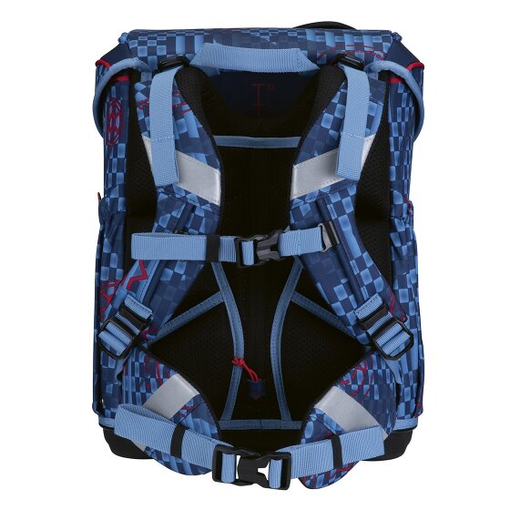 Scout Neo Exklusiv Safety Light Juego de mochilas escolares 5 piezas