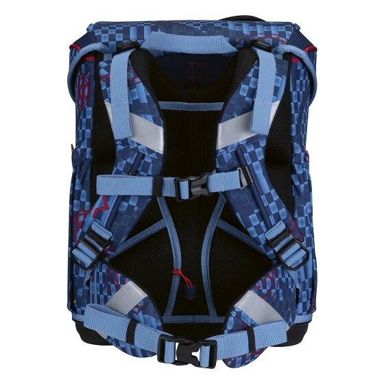 Scout HDL Neo Exklusiv Safety Light Juego de mochilas escolares 5 piezas