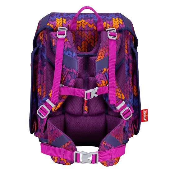 Scout Juego de mochilas escolares Genius 4pcs Superflask