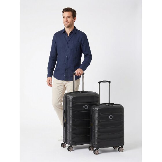 Delsey Paris Meteor 4 ruedas Set de maletas 2 piezas Con asa expansible