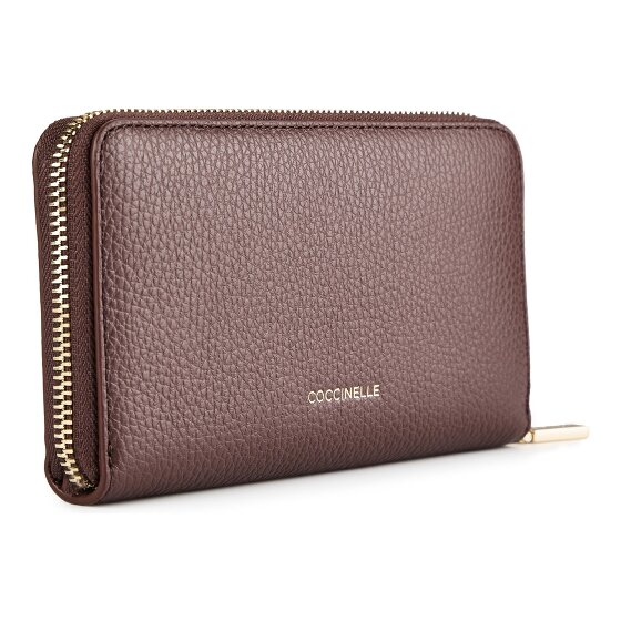 Coccinelle C-Me Cartera Piel natural 18 cm