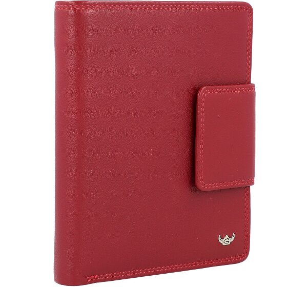 Golden Head Polo Billetera de cuero RFID 11 cm