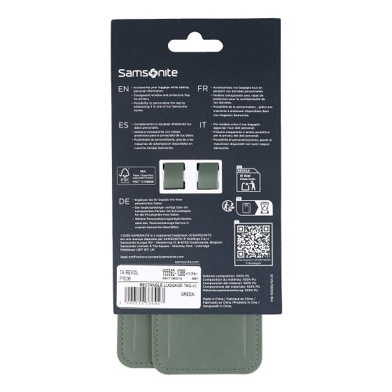 Samsonite Ta Revolution Etiqueta de equipaje 5 cm