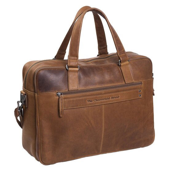 The Chesterfield Brand Wax Pull Up Maletín Piel 43 cm Compartimento para el portátil