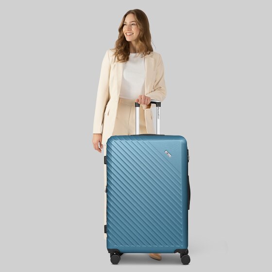 Check.In Paradise 2.0 4 ruedas Carrito L 78 cm con pliegue de expansión