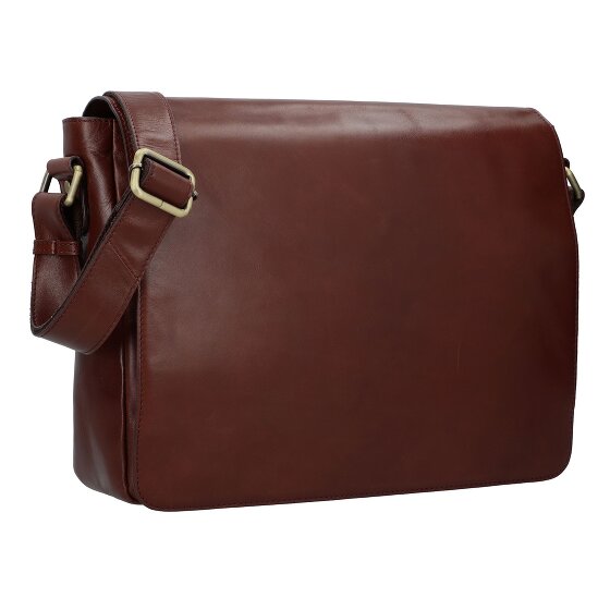 Leonhard Heyden Cambridge Messenger Piel 38 cm Compartimento para portátil