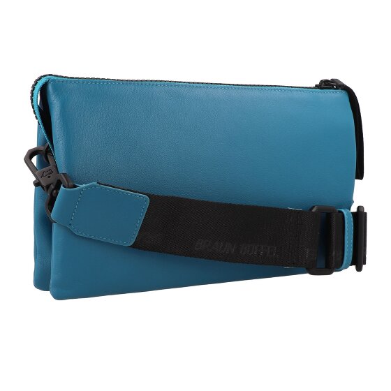 Braun Büffel Capri Bolsa de hombro Protección RFID Piel 23 cm