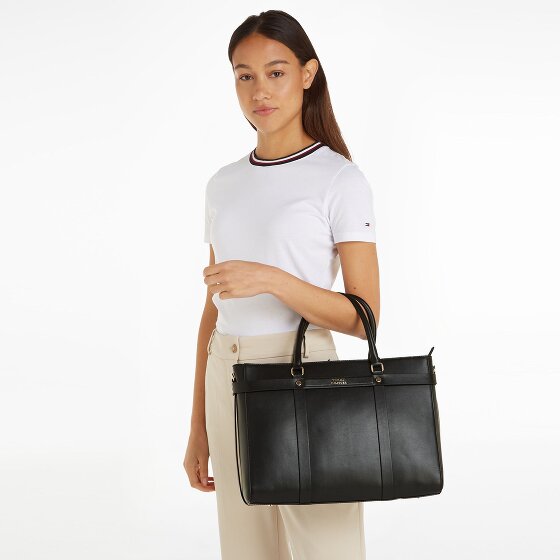 Tommy Hilfiger TH Heritage Bolsa de hombro Piel 38 cm