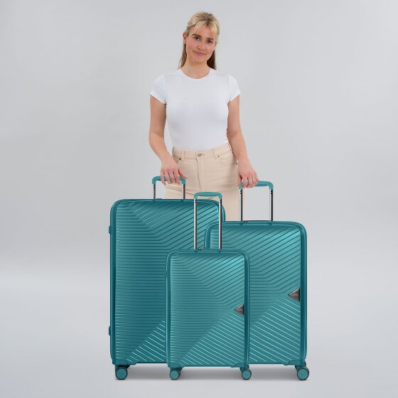 March15 Trading Gotthard Edition 4 ruedas Juego de maletas 3 piezas