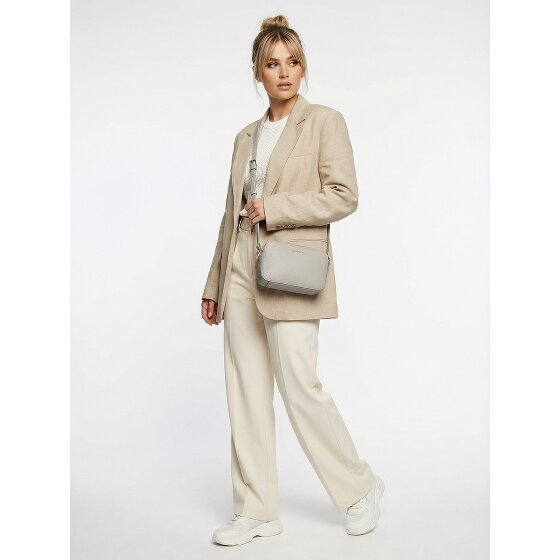 Lazarotti Bolonia Bolso bandolera cuero doble cremallera 18 cm